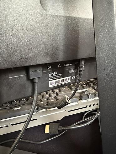pc case: Игровой/рабочий ПК с монитором и периферией Компьютер: - Видеокарта — 6