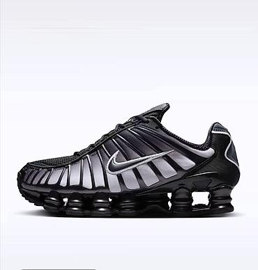 amisi u srbiji: Nike Shox tenisice – crno‑siva varijanta - Sportske patike sa — 1