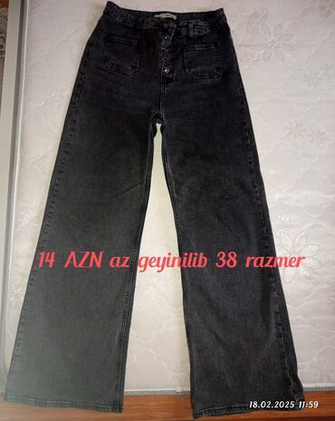 jeans: Az geyinilib dartilancoox rahat modeldi 38 razmer 13 AZN