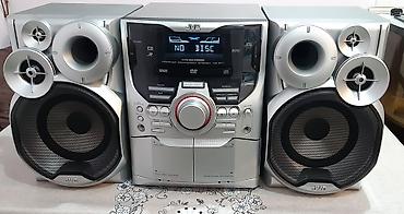 kaset aux: Musiqi mərkəzi "JVC".Bluetooth,AUX,DVD,MP3,CD,radio,kasset.Tam işlək — 1
