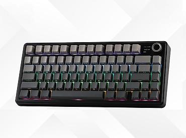 AULA F75MAX Gradient Grey Mechanical Keyboard Klaviatura AULA F75MAX lalafo.az -da AULA F75MAX Gradient Grey Mechanical Keyboard Klaviatura AULA F75MAX
