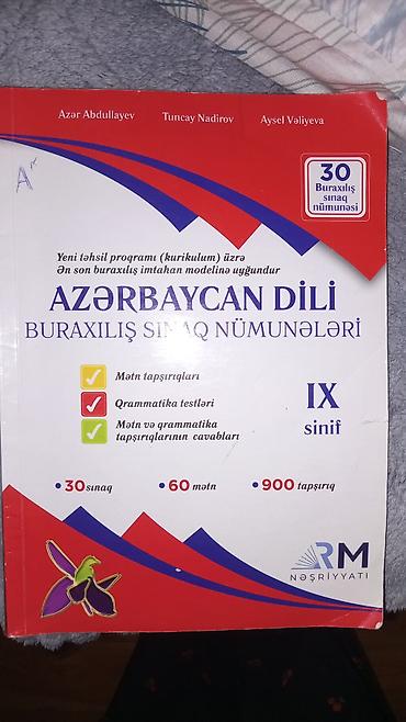 Məhsul: “Azərbaycan Dili – Buraxılış Sınaq Nümunələri (IX sinif)”