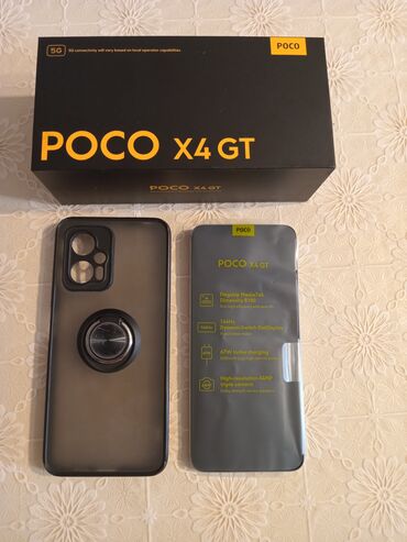 işlenmiş telefon qiymetleri: Poco X4 GT, 256 GB, rəng - Mavi, Sənədlərlə