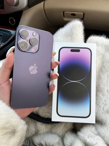 айфон про мах 14: IPhone 14 Pro, Скидка 10%, Б/у, 128 ГБ, Deep Purple, Зарядное устройство, Чехол, 90 %