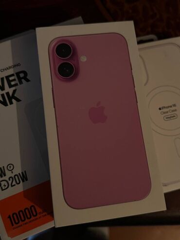 apple notebook qiymeti: IPhone 16, Çəhrayı