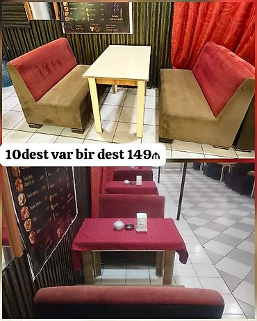 Kafe restoran uçun 10kompekt divan desti bir dest 149₼ 1deste lalafo.az -da Kafe restoran uçun 10kompekt divan desti bir dest 149₼ 1deste
