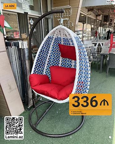 qedimi kreslo: Məhsul: Asma kreslo (LA Mini) Kod: 2872 - Yumurtavari asma forma — 1
