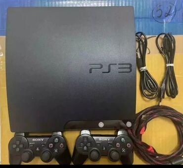 купить диски ps3 бу: Playstation 3 slim Прошитая Память 320GB Скачано 20 Актуальных игр