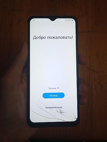 note 2: Samsung Galaxy A12, Б/у, 64 ГБ, цвет - Черный, 1 SIM, 2 SIM — 2