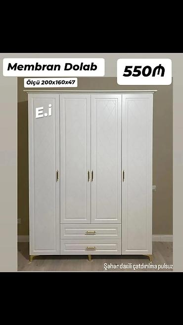 Membran Dolab - Ölçü: 200 x 160 x 47 sm - Qiymət: 550₼ - Şəhər daxili