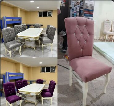 Masa və oturacaq dəstləri: Qonaq otağı üçün, Yeni, Açılmayan, Dördbucaq masa, 6 stul -da lalafo.az — 20 Masa və oturacaq dəstləri: Qonaq otağı üçün, Yeni, Açılmayan, Dördbucaq masa, 6 stul — 20