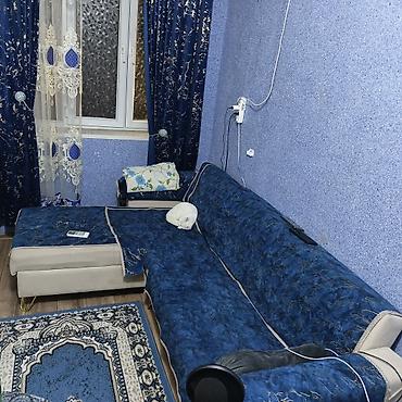 2ci əl kunc divan: Künc divanı – mavi örtüklü, açılıb-yığılan model - Forma: L‑şəkilli — 1