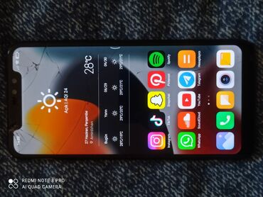 black shark qiymeti: Xiaomi Redmi Note 6 Pro, 32 ГБ, цвет - Черный, 
 Сенсорный, Отпечаток пальца, Две SIM карты