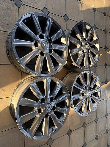 Диски: Литые Диски R 20 Lexus, Комплект, отверстий - 5, Б/у — 2