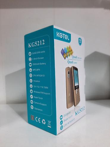 mp4 yukle: Sadə Telefon Kgtel 5212 🔹️4 SIM Kart 💾 🔹️Mp3, Mp4🎼🎞 🔹️Camera 📷 — 2