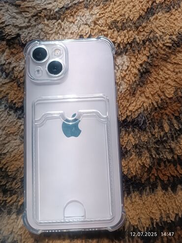 плата телефона: IPhone 13, Колдонулган, 128 ГБ, Rose Gold, Коргоочу айнек, Каптама, Куту, 85 %