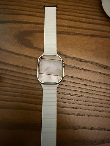 smart wacth: İşlənmiş, Smart saat, Apple, Sensor ekran, rəng - Ağ — 1