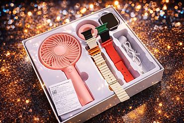 Kateqoriya: Smart saatlar Smart Saat + Ventilyator Seti – Combo D1000