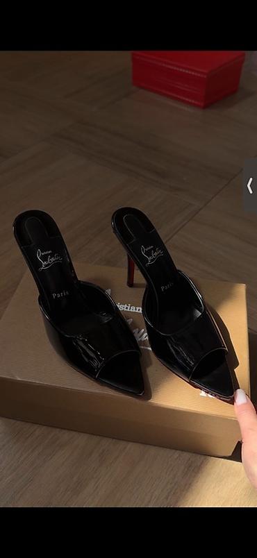 туфли verona: Туфли, 38, Christian Louboutin, Новый, цвет - Черный — 2