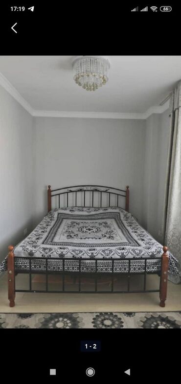 кочкар ата: 2 бөлмө, 41 кв. м, Хрущевка, 2 кабат, Евроремонт