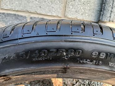 Колеса в сборе: Колеса в сборе 245 / 40 / R 20, Лето, Б/у, Комплект, Легковые, Литые, отверстий - 5 — 11