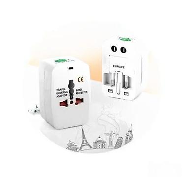 bezicne slusalice za android: Univerzalni putni adapter za ceo svet All In One NOVO. OPIS PROIZVODA — 1