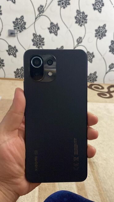 teze telfon: Xiaomi Mi 11 Lite, 128 ГБ, цвет - Черный