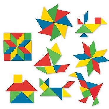 starke converse: Tangram slagalica – edukativna igračka za decu 3+ Tangram slagalica — 3