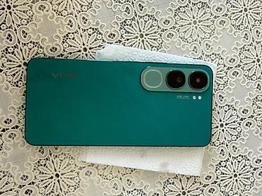 Mobil telefon və aksesuarlar: Vivo 256 GB, rəng - Yaşıl, Barmaq izi, Face ID, İki sim kartlı — 1