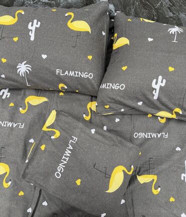 Комплекты постельного белья: Постельное бельё, 100% хлопок, постельное бельё, наволочки, подушки — 59