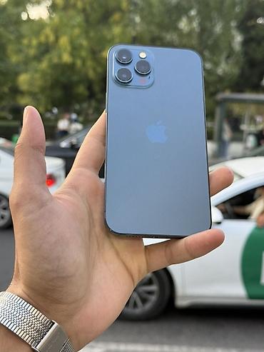 apple 11: IPhone 12 Pro Max, 128 GB, Sierra Blue, Face ID — 1