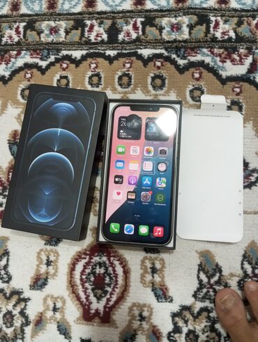 IPhone 12 Pro Max, 512 GB, Blue Titanium, Face ID