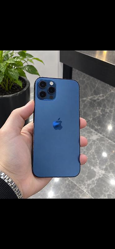 IPhone 12 Pro Max, 128 GB, Blue Titanium, Face ID lalafo.az -da IPhone 12 Pro Max, 128 GB, Blue Titanium, Face ID
