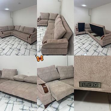 Künc divan – REM brendi - Ölçü: 3 m x 2 m - Rəng: bej/şampan tonunda lalafo.az -da Künc divan – REM brendi - Ölçü: 3 m x 2 m - Rəng: bej/şampan tonunda