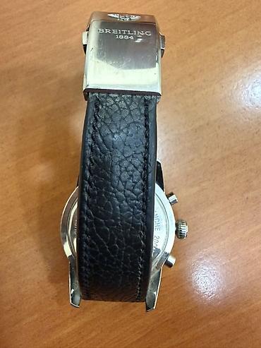 əsgər saatı: İşlənmiş, Qol saatı, Breitling, rəng - Qara — 4