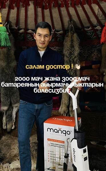Вертикальный беспроводной пылесос Mango Electronics - Питание от
