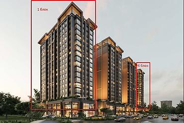 archa group: 1 комната, 50 м², Тунгуч мкр Элитка, 7 этаж — 9