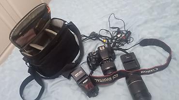 детские камеры: Камерный комплект Canon EOS Состав: - Зеркальная камера Canon EOS — 2