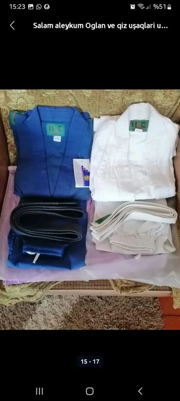 İdman formaları: Salam Aleykum Az işlənmiş Cüdo geyimleri satılır. Təzədən — 2