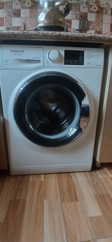 masin ucun maqnitofon: Стиральная машина Hotpoint Ariston, 7 кг, Автомат, Без сушки