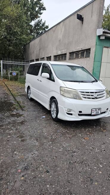 стук мотор: Toyota Alphard: 2007 г., 2.4 л, Автомат, Бензин, Минивэн