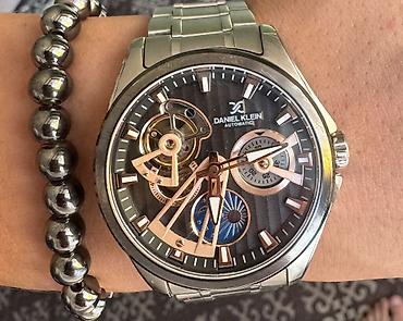 бу барсетки: Мужские наручные часы Daniel Klein Skeleton - Механизм — 1
