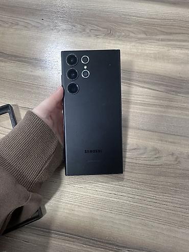 Samsung: Samsung Galaxy S23 Ultra, Б/у, 256 ГБ, цвет - Черный, 2 SIM — 2