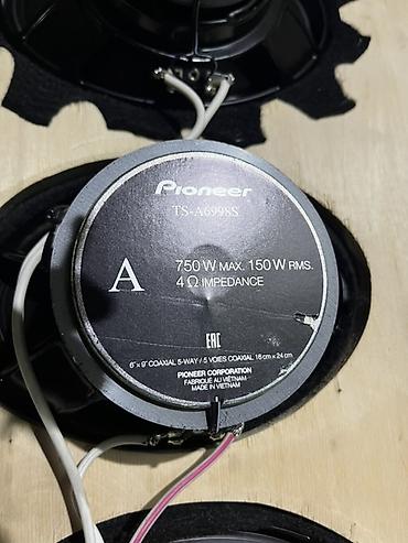 pioneer baku: Avtomobil üçün tam audio dəsti Tərkib: - Arxa polkada quraşdırılmış 6 — 4