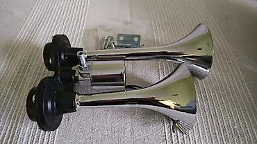 punjac za akumulator cena: SIRENA - FANFARE (PNEUMATIC, 12/24V, 165/205MM, DOUBLE) | Sirena — 4