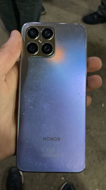 Honor: Honor X8, 128 GB, Barmaq izi