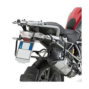 prijevoz skutera: Nosač prtljaga za motocikl, izrađen od metala u crnoj boji, sa — 2
