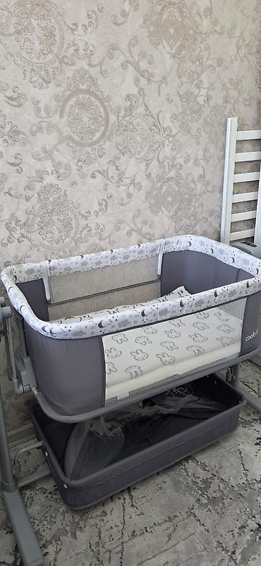 Үй жана бакча: Продам кроватку-люльку, в отличном состоянии, маятник на таймере, все — 1