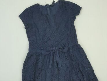 letnie sukienki długie w kwiaty: Dress, Next, 10 years, 134-140 cm, condition - Very good