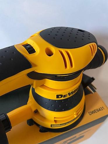 эксцентрик: Орбитальная шлифмашина DeWALT DWE6431 - Мощность: 400 Вт - Питание — 4